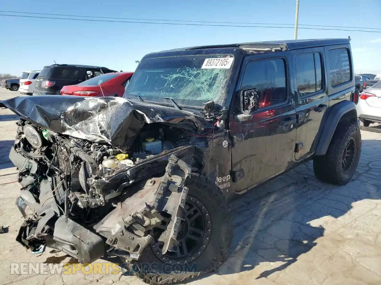 1 fotografías del automóvil dañado 1C4HJXDN8MW544814 JEEP WRANGLER 2021