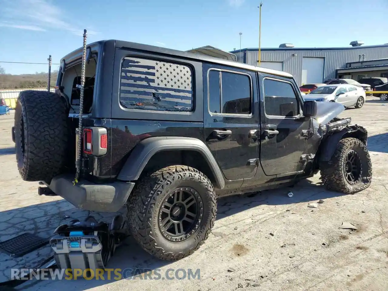 3 fotografías del automóvil dañado 1C4HJXDN8MW544814 JEEP WRANGLER 2021