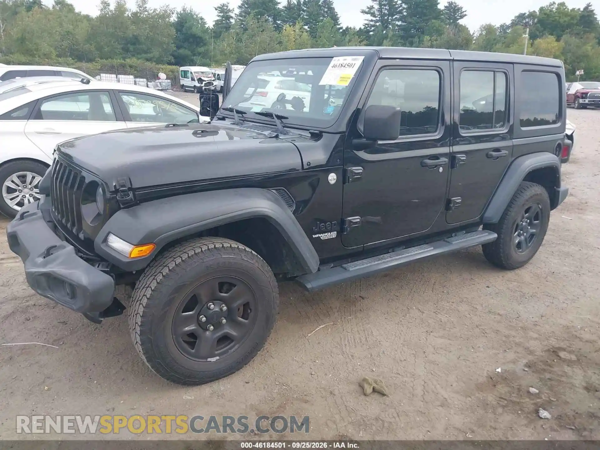 2 Photograph of a damaged car 1C4HJXDN8MW762073 JEEP WRANGLER 2021