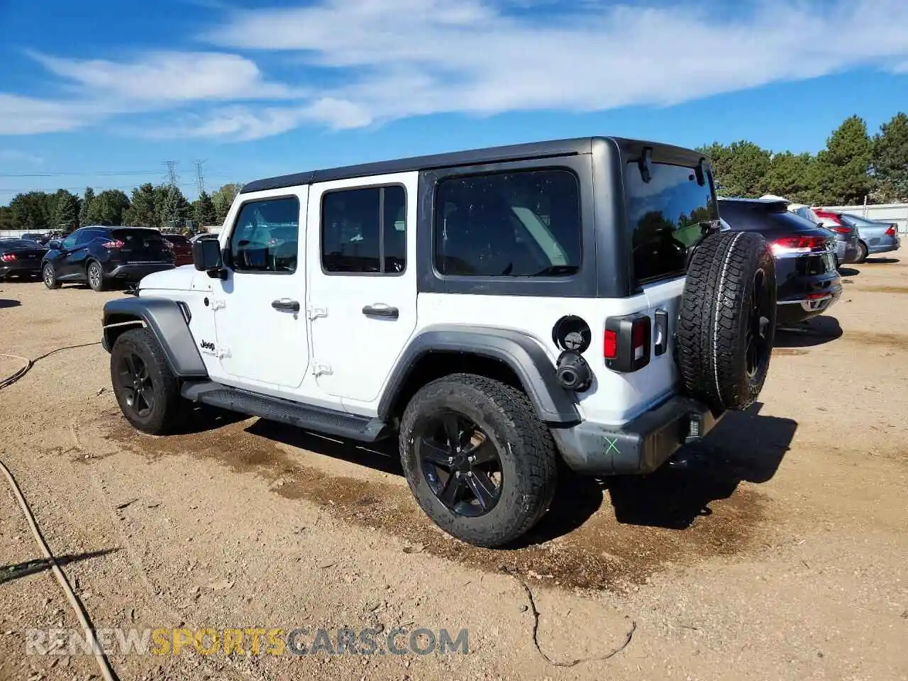 2 fotografías del automóvil dañado 1C4HJXDN9MW507349 JEEP WRANGLER 2021