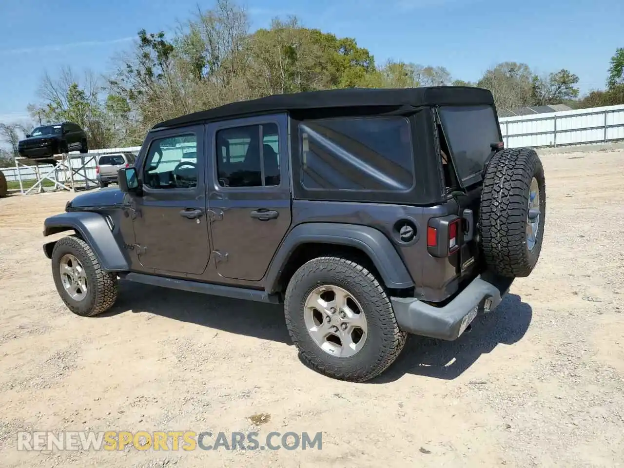 2 Photograph of a damaged car 1C4HJXDN9MW665660 JEEP WRANGLER 2021