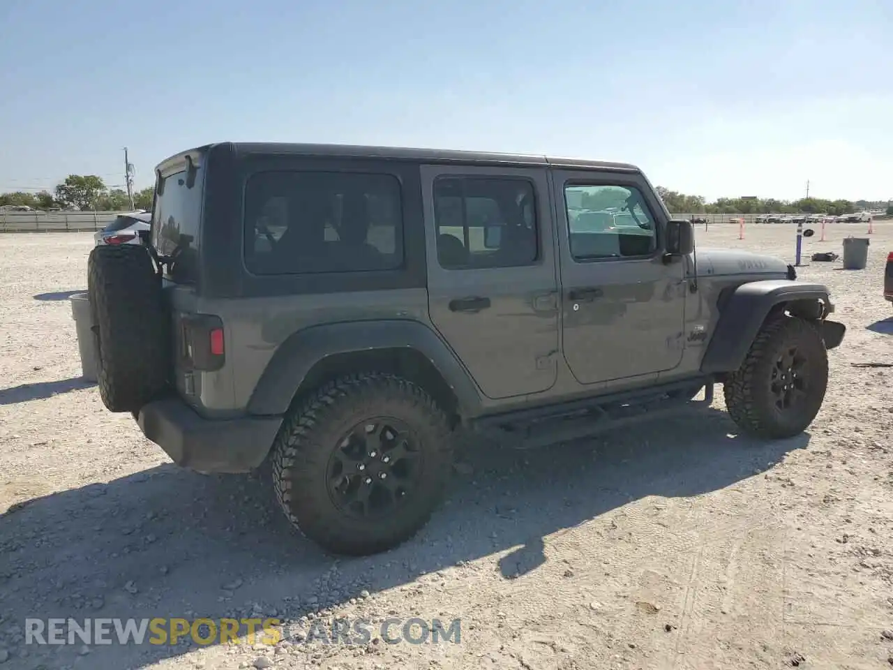3 Photograph of a damaged car 1C4HJXDN9MW718812 JEEP WRANGLER 2021