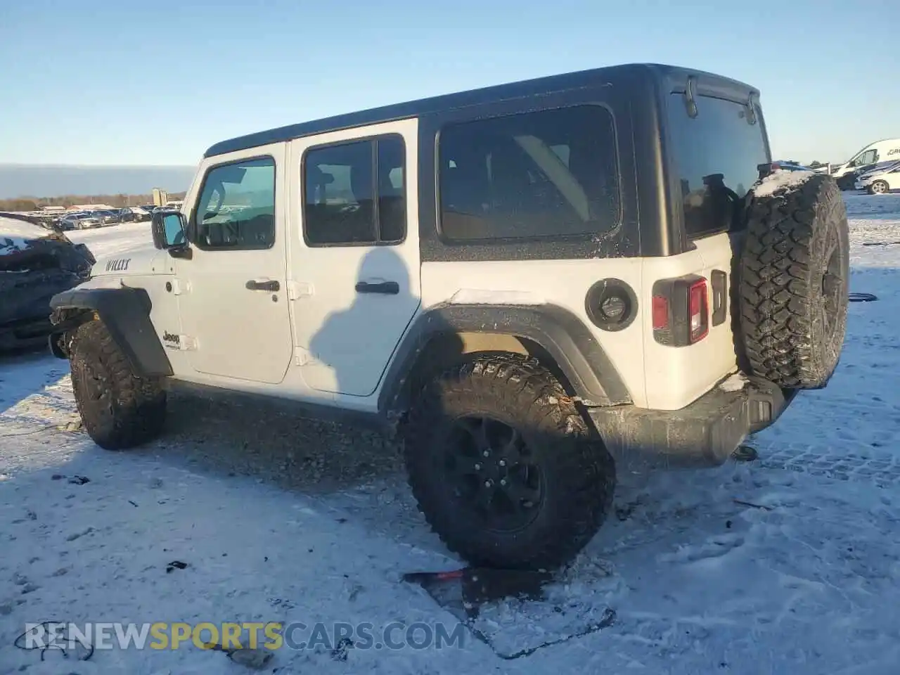 2 Photograph of a damaged car 1C4HJXDN9MW831580 JEEP WRANGLER 2021