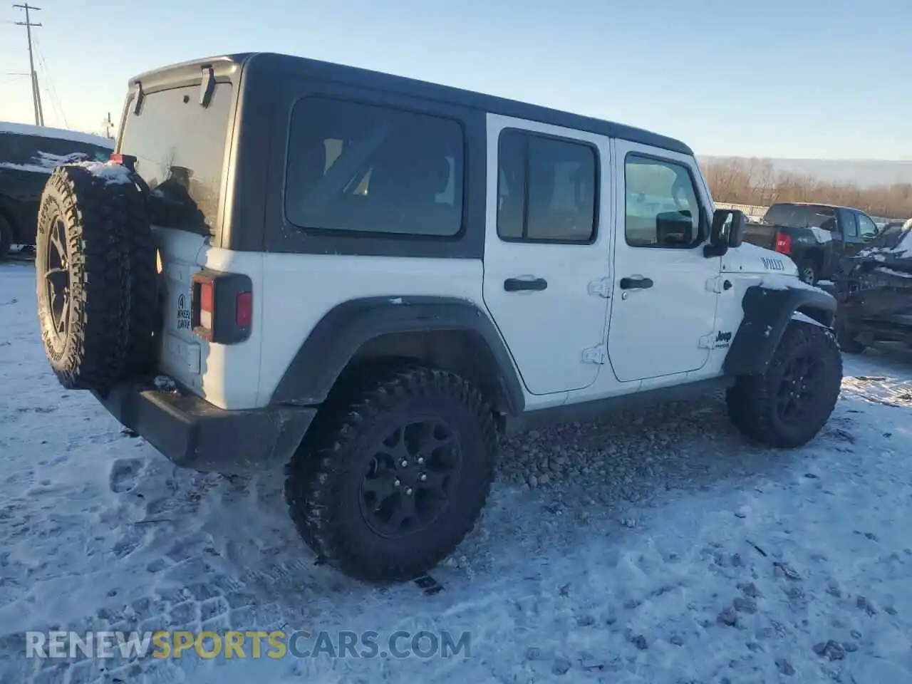 3 Photograph of a damaged car 1C4HJXDN9MW831580 JEEP WRANGLER 2021