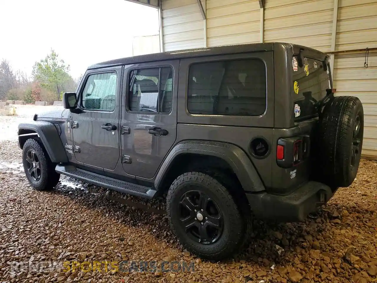 2 Photograph of a damaged car 1C4HJXDNXMW509109 JEEP WRANGLER 2021