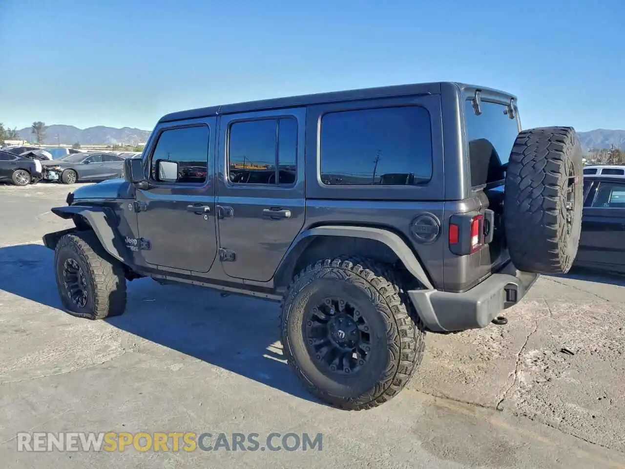 2 Photograph of a damaged car 1C4HJXDNXMW515380 JEEP WRANGLER 2021