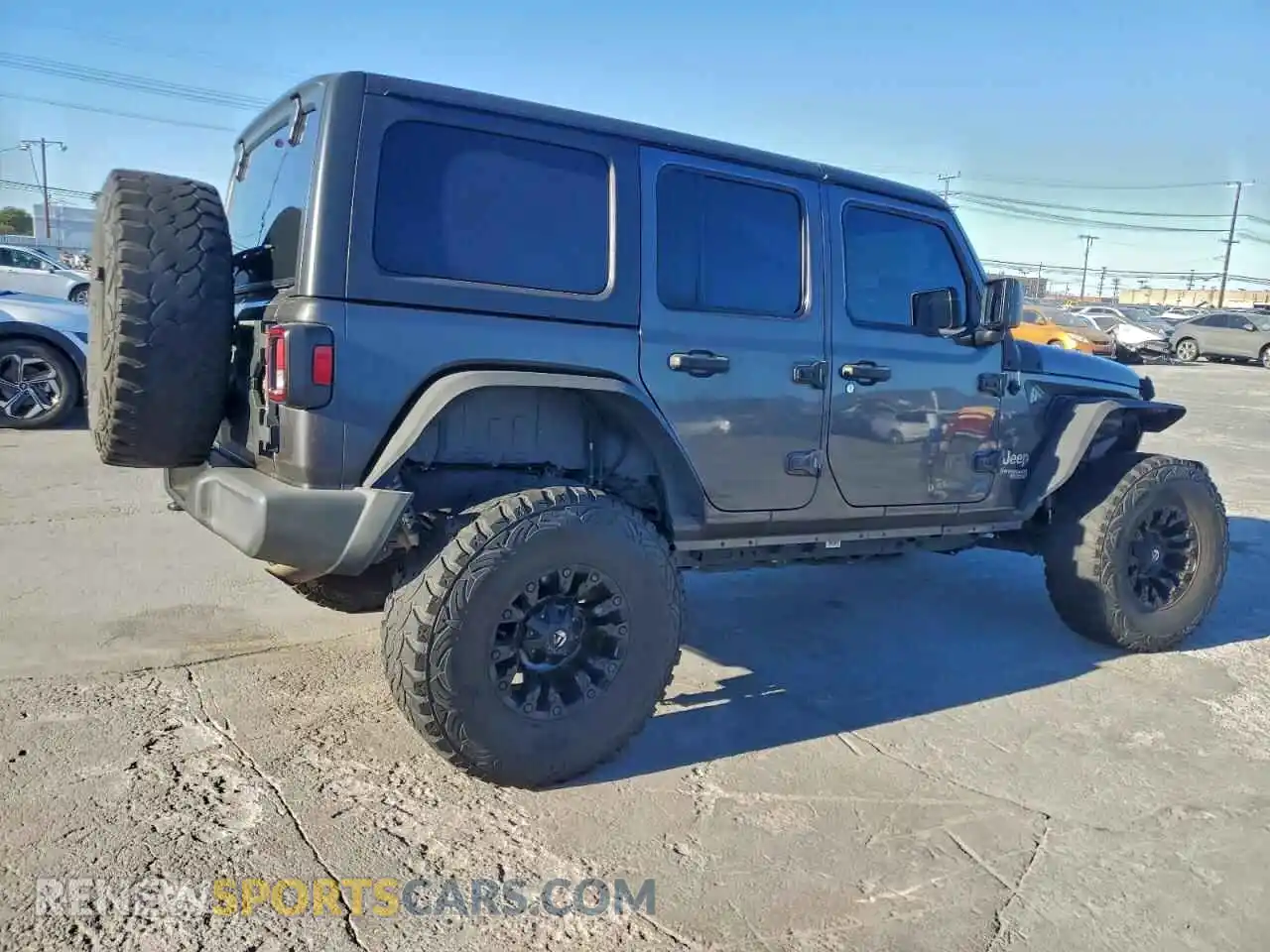 3 Photograph of a damaged car 1C4HJXDNXMW515380 JEEP WRANGLER 2021