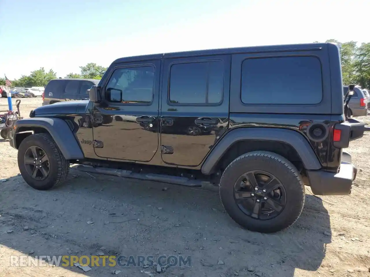 2 Photograph of a damaged car 1C4HJXDNXMW584814 JEEP WRANGLER 2021
