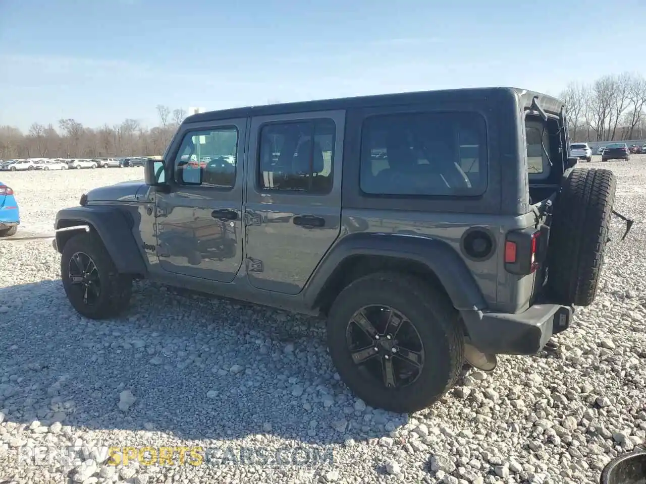 2 Photograph of a damaged car 1C4HJXDNXMW640153 JEEP WRANGLER 2021