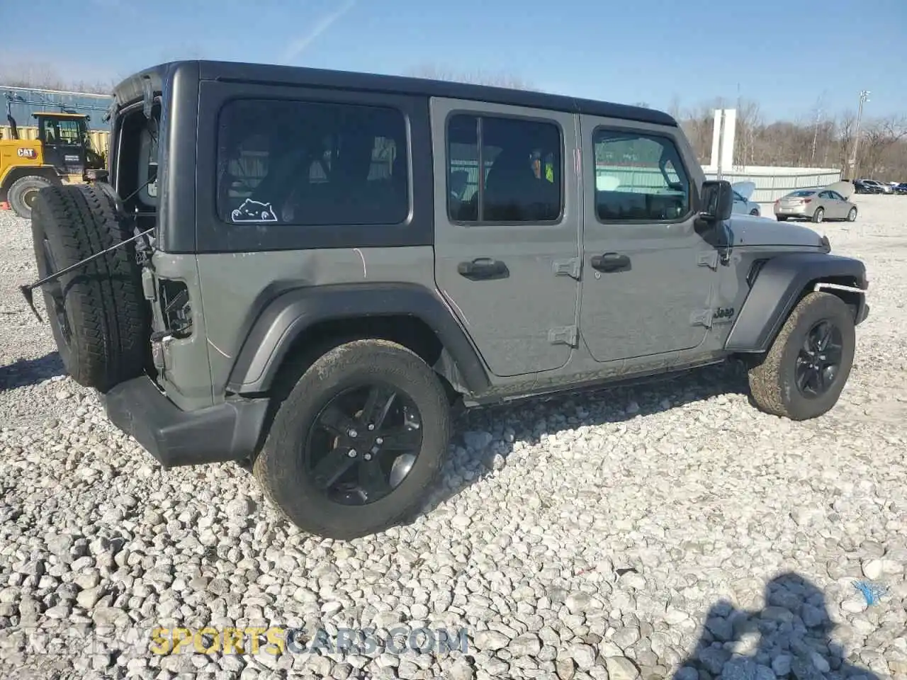 3 Photograph of a damaged car 1C4HJXDNXMW640153 JEEP WRANGLER 2021