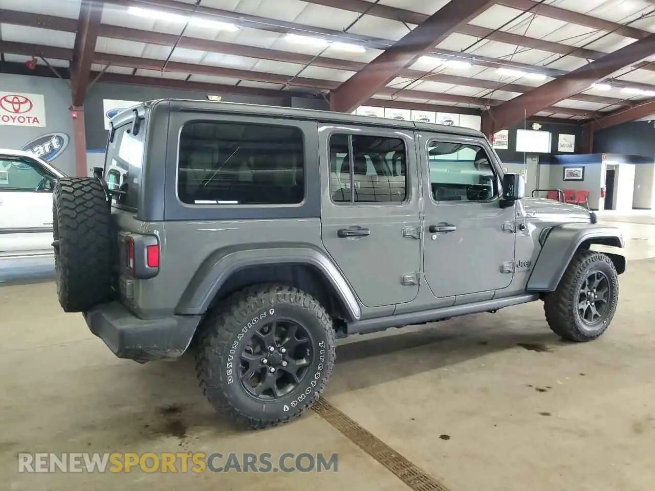 3 Photograph of a damaged car 1C4HJXDNXMW648849 JEEP WRANGLER 2021