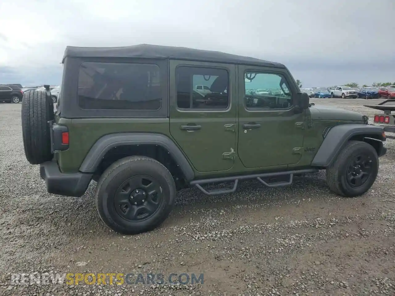 3 Photograph of a damaged car 1C4HJXDNXMW717149 JEEP WRANGLER 2021