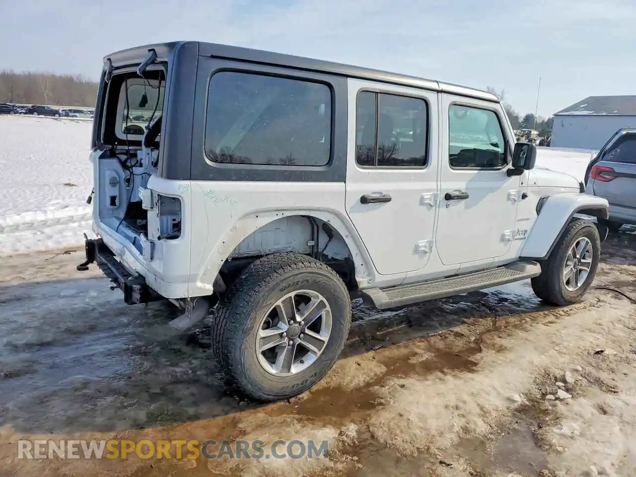 3 Photograph of a damaged car 1C4HJXEG0MW577418 JEEP WRANGLER 2021