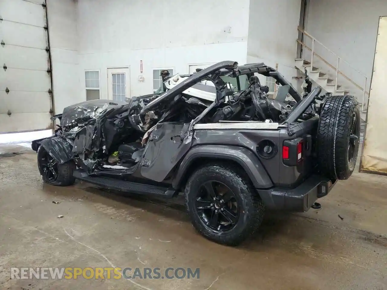 2 Photograph of a damaged car 1C4HJXEG0MW612247 JEEP WRANGLER 2021