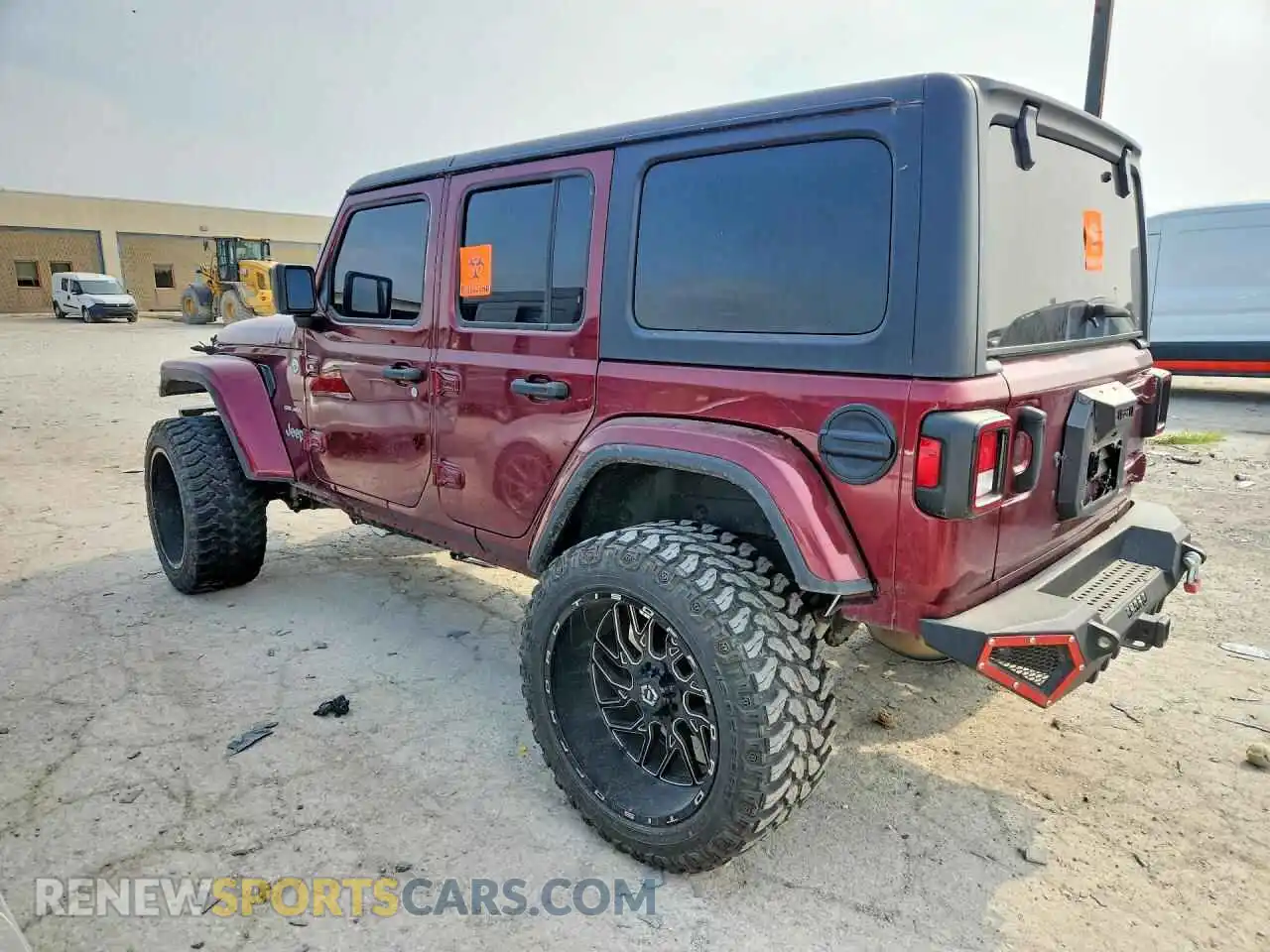 2 Фотография поврежденного автомобиля 1C4HJXEG2MW614498 JEEP WRANGLER 2021