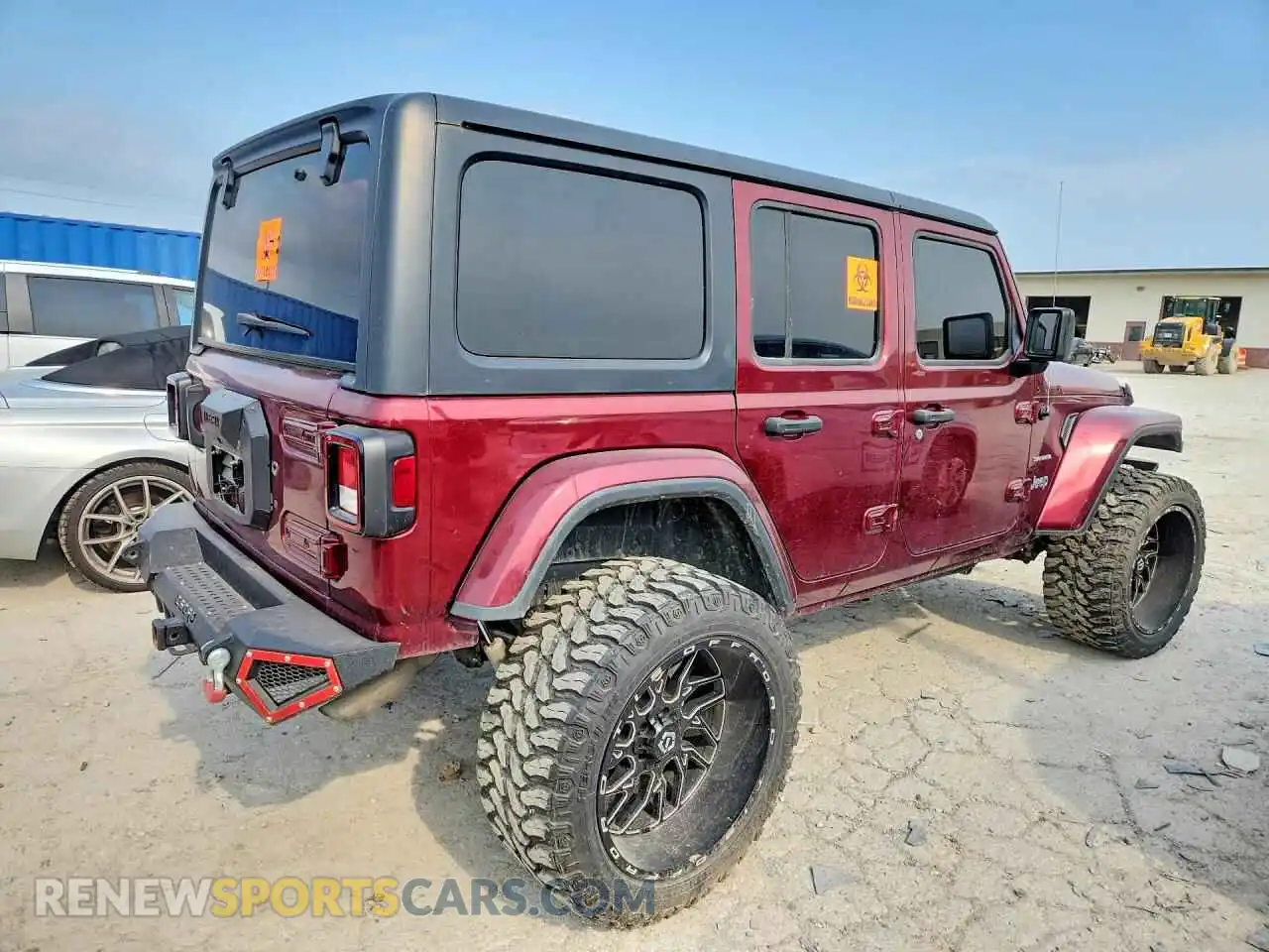 3 Фотография поврежденного автомобиля 1C4HJXEG2MW614498 JEEP WRANGLER 2021