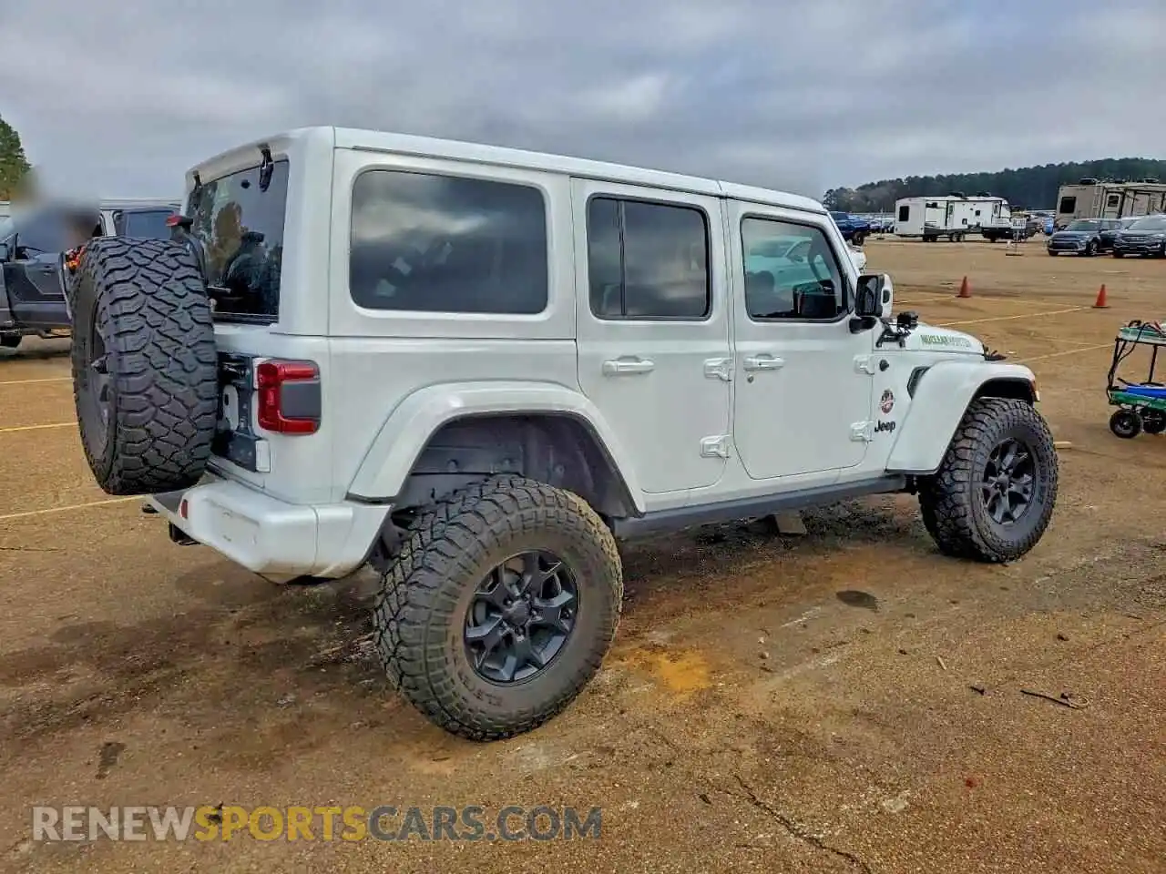3 fotografías del automóvil dañado 1C4HJXEG3MW575212 JEEP WRANGLER 2021