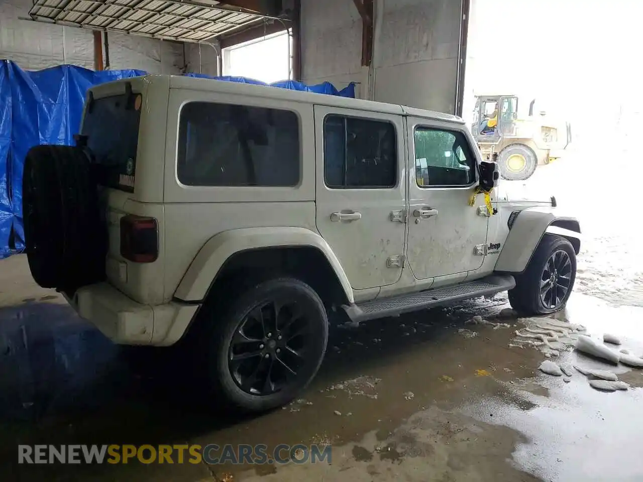 3 Photograph of a damaged car 1C4HJXEG5MW524505 JEEP WRANGLER 2021
