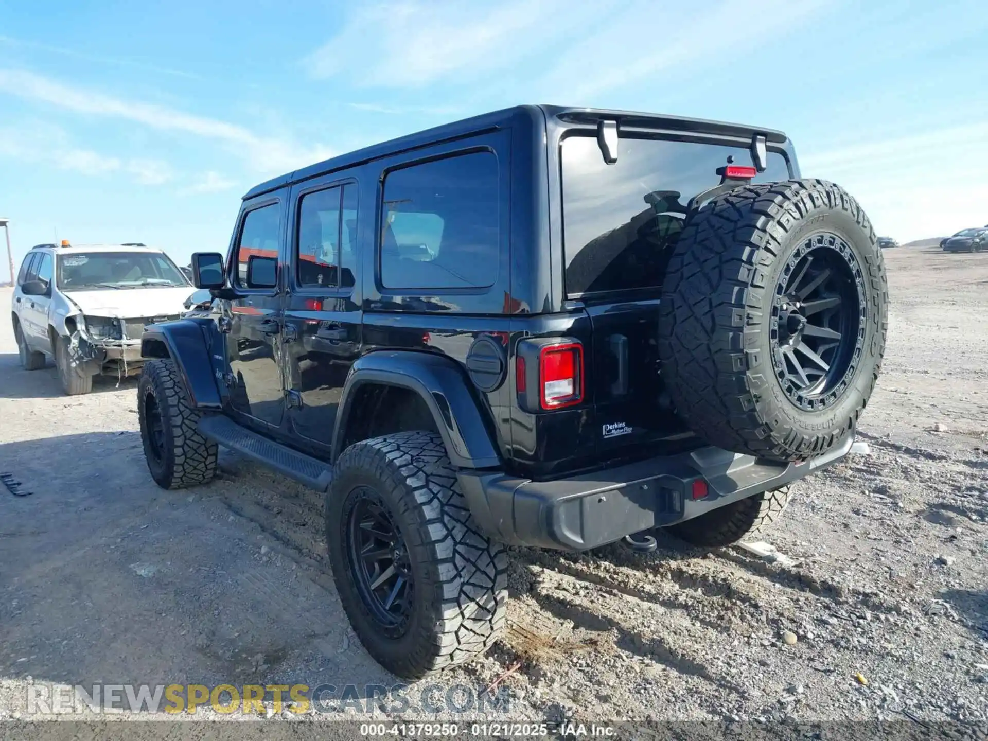 3 Photograph of a damaged car 1C4HJXEG5MW595929 JEEP WRANGLER 2021