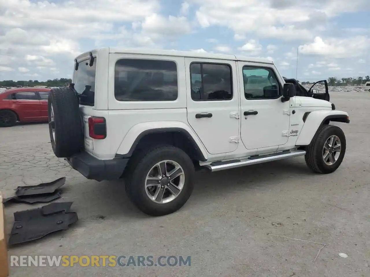 3 Photograph of a damaged car 1C4HJXEG9MW825293 JEEP WRANGLER 2021