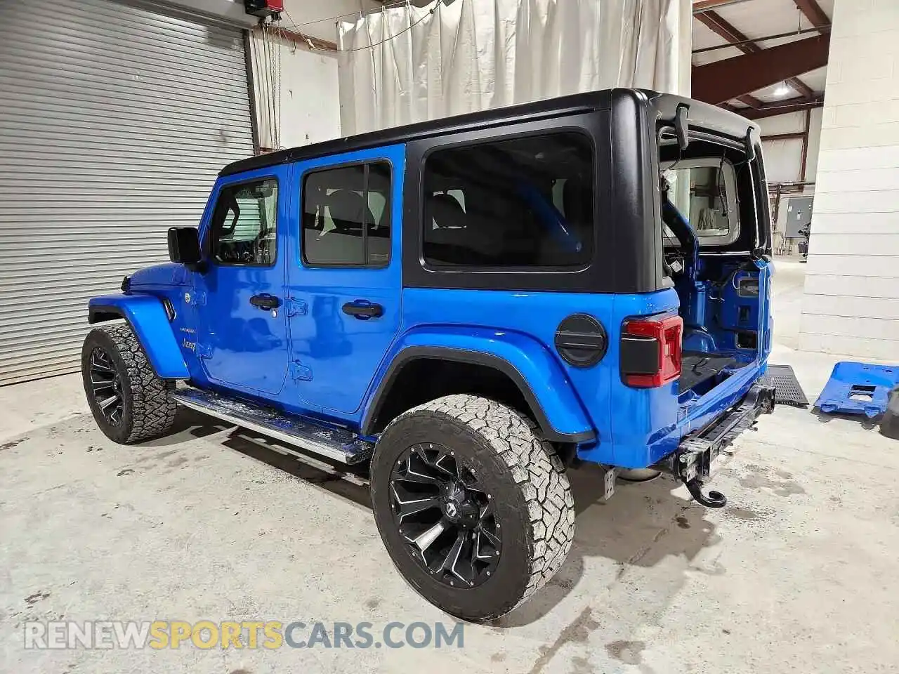 2 Photograph of a damaged car 1C4HJXEG9MW855376 JEEP WRANGLER 2021