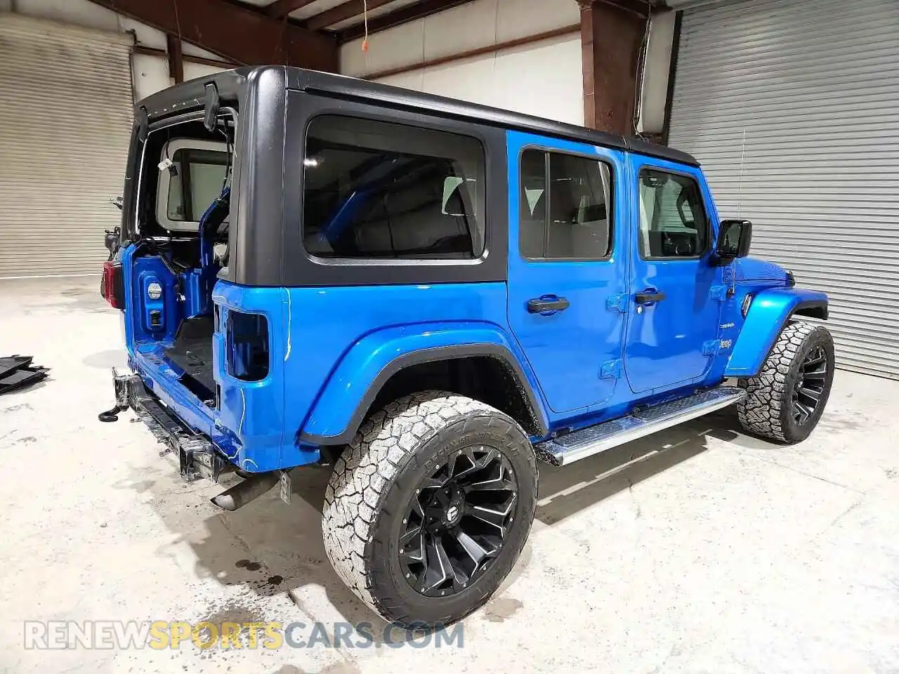 3 Photograph of a damaged car 1C4HJXEG9MW855376 JEEP WRANGLER 2021