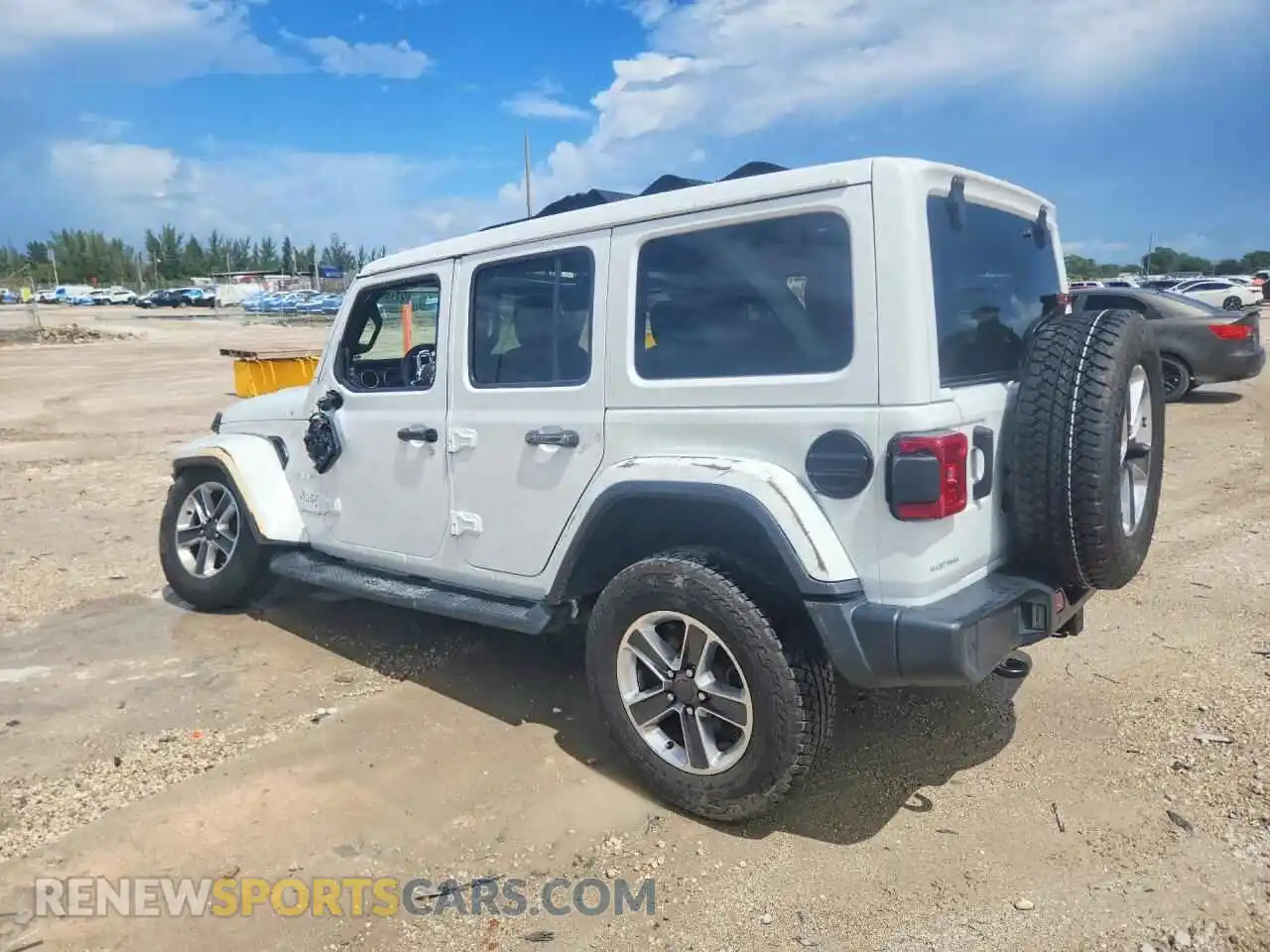 2 Фотография поврежденного автомобиля 1C4HJXEGXMW501558 JEEP WRANGLER 2021