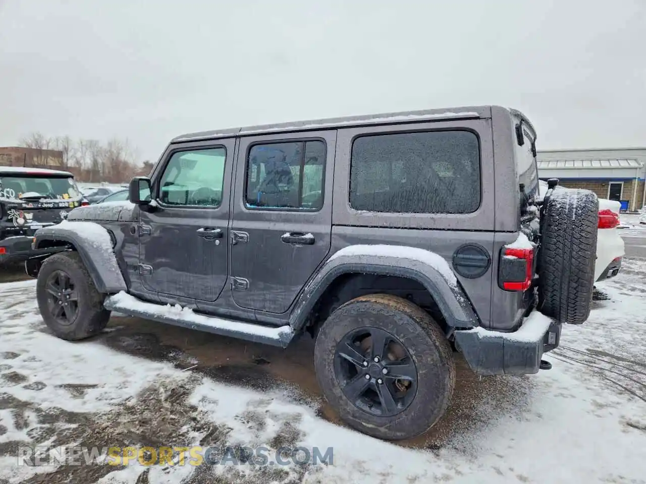 2 Photograph of a damaged car 1C4HJXEGXMW501608 JEEP WRANGLER 2021