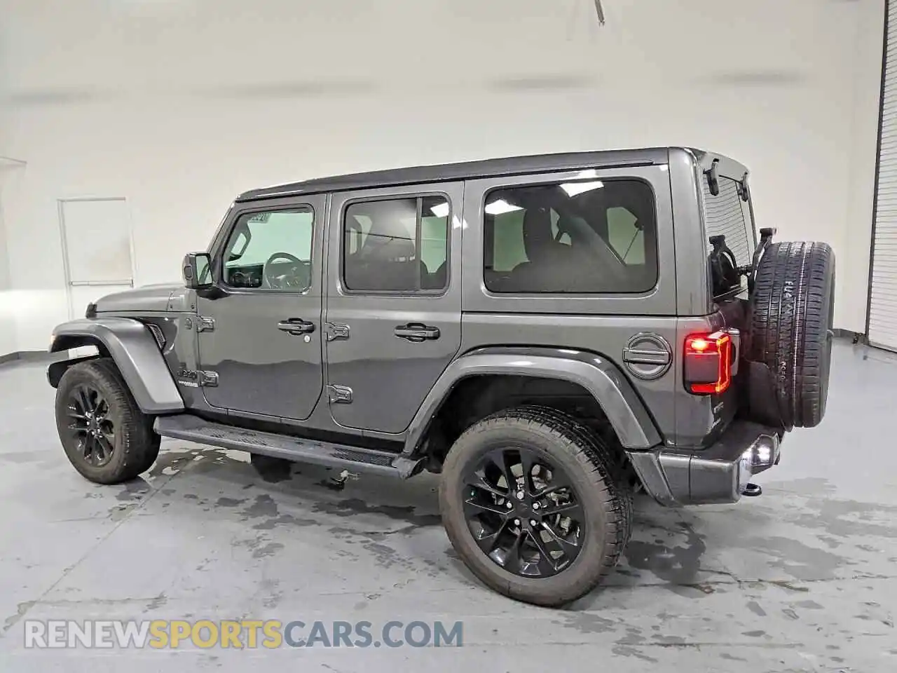 2 fotografías del automóvil dañado 1C4HJXEM2MW766741 JEEP WRANGLER 2021