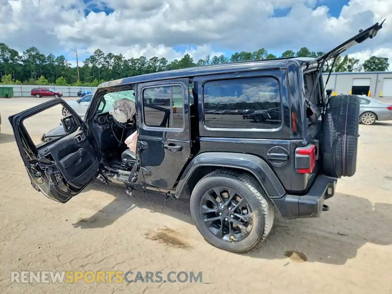 2 Photograph of a damaged car 1C4HJXEM2MW772748 JEEP WRANGLER 2021