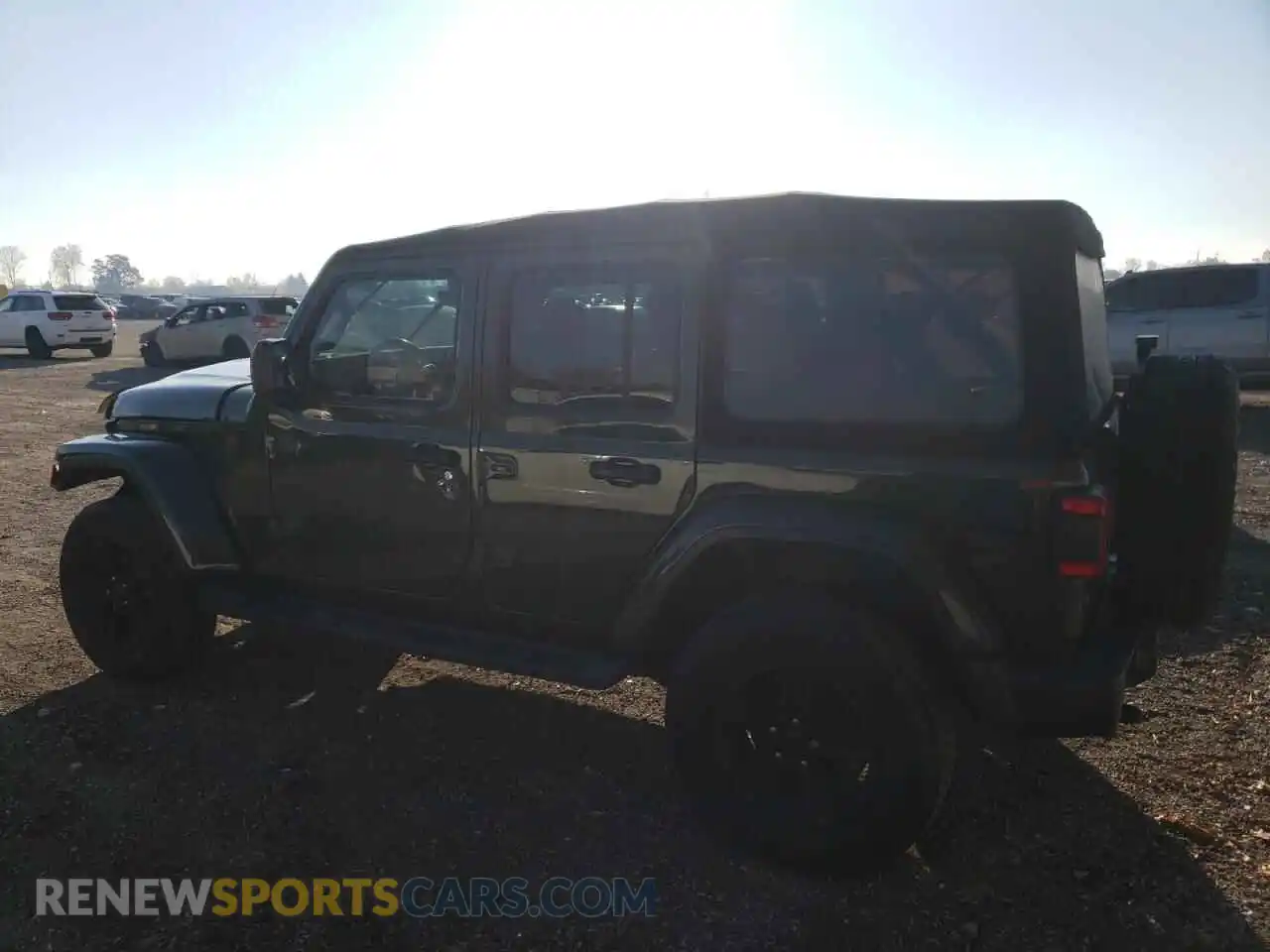 2 Photograph of a damaged car 1C4HJXEMXMW598363 JEEP WRANGLER 2021