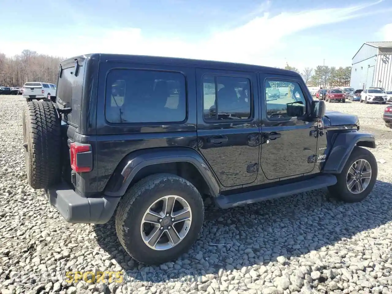 3 Фотография поврежденного автомобиля 1C4HJXEN0MW521302 JEEP WRANGLER 2021