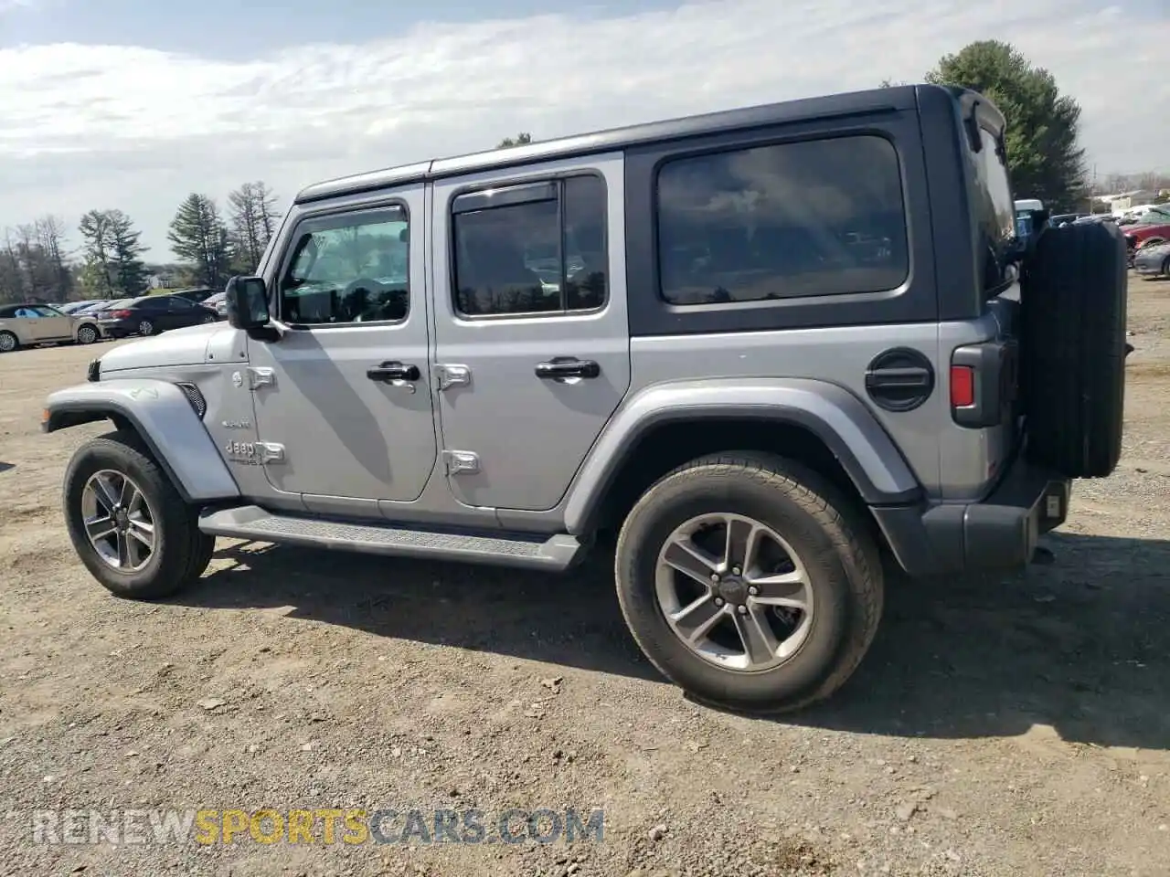 2 Photograph of a damaged car 1C4HJXEN0MW527679 JEEP WRANGLER 2021