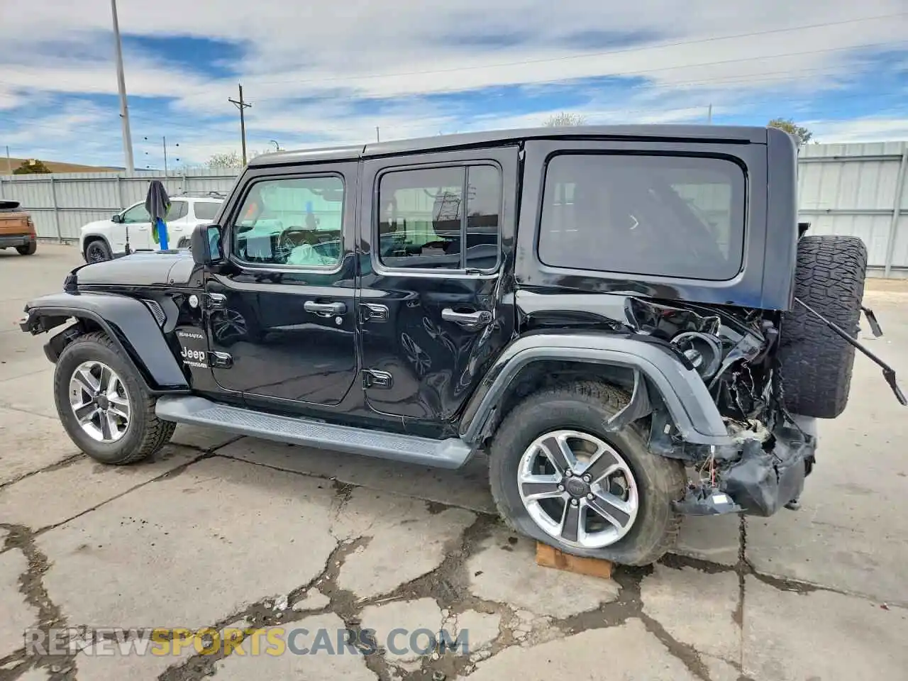2 Photograph of a damaged car 1C4HJXEN0MW545101 JEEP WRANGLER 2021