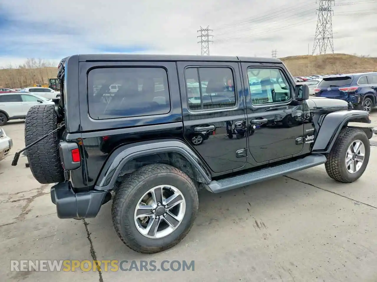 3 Photograph of a damaged car 1C4HJXEN0MW545101 JEEP WRANGLER 2021