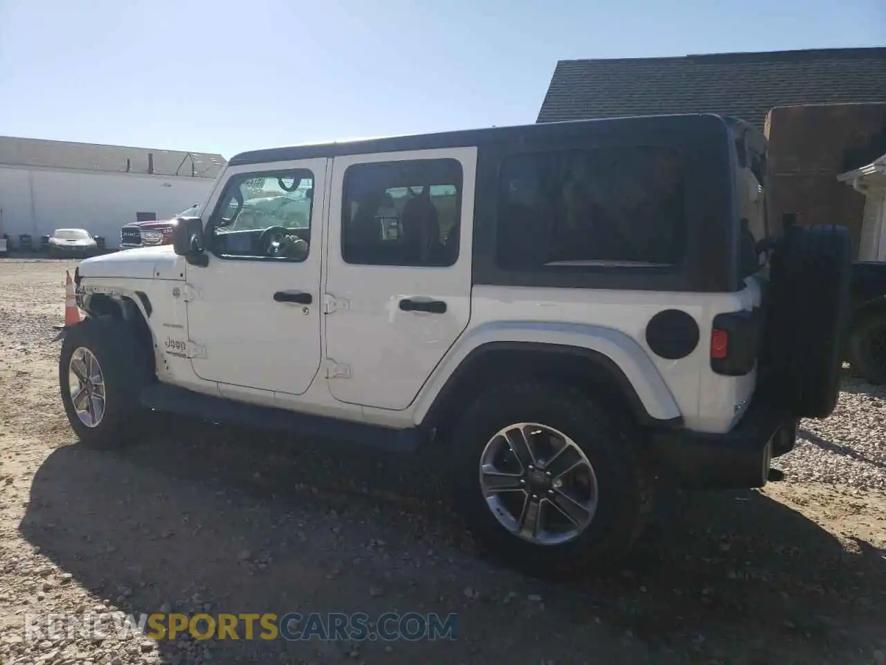 2 Фотография поврежденного автомобиля 1C4HJXEN0MW592807 JEEP WRANGLER 2021