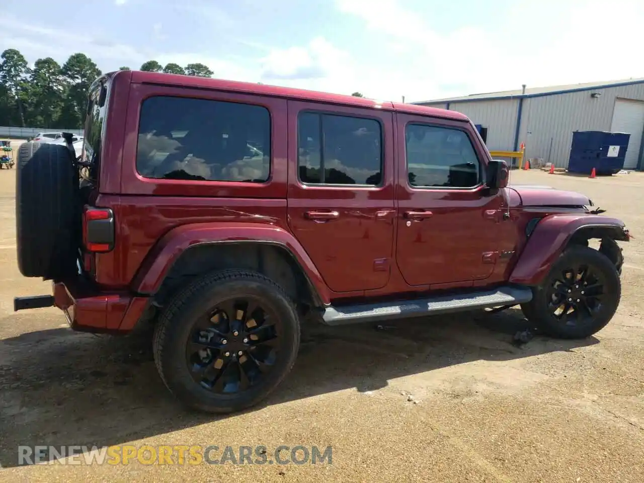 3 Photograph of a damaged car 1C4HJXEN0MW651709 JEEP WRANGLER 2021