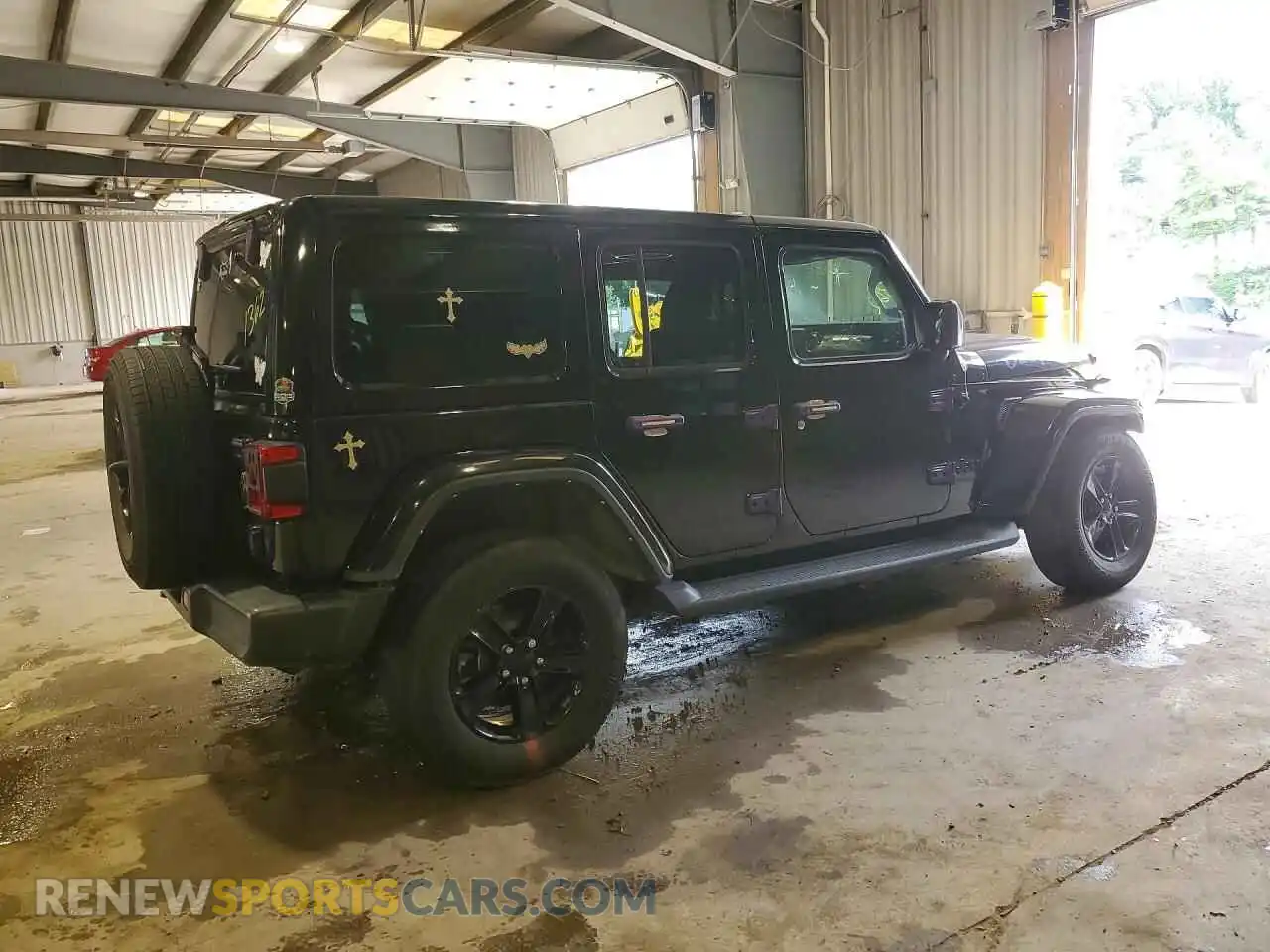 3 Photograph of a damaged car 1C4HJXEN0MW671362 JEEP WRANGLER 2021
