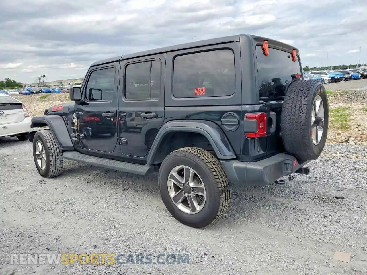 2 Фотография поврежденного автомобиля 1C4HJXEN0MW684032 JEEP WRANGLER 2021