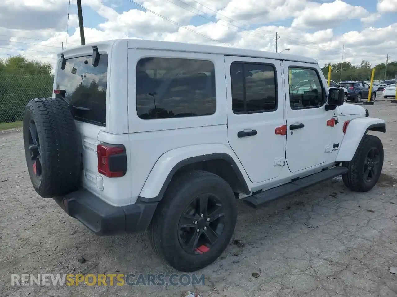 3 Photograph of a damaged car 1C4HJXEN0MW741037 JEEP WRANGLER 2021