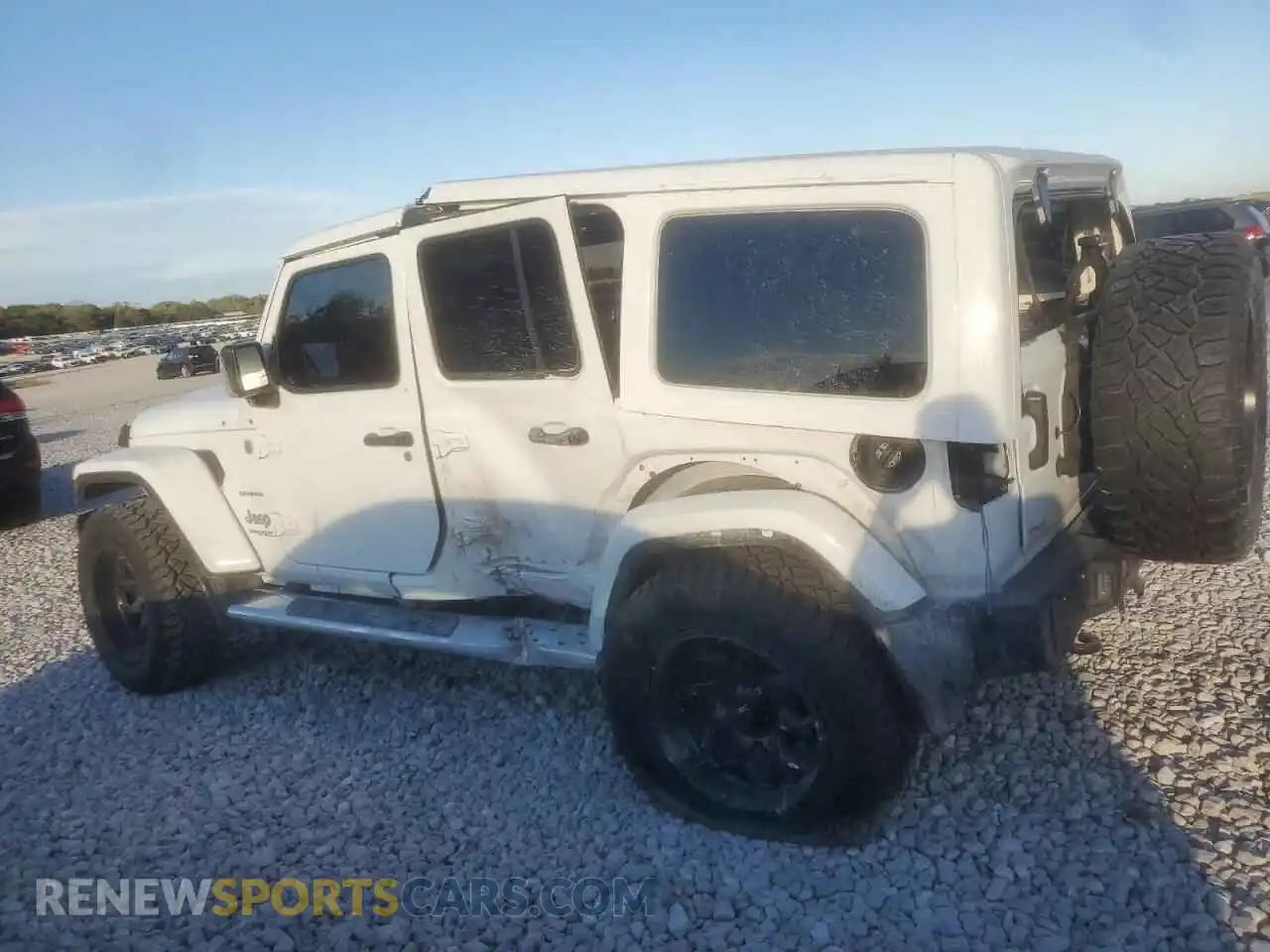 2 Photograph of a damaged car 1C4HJXEN1MW563610 JEEP WRANGLER 2021