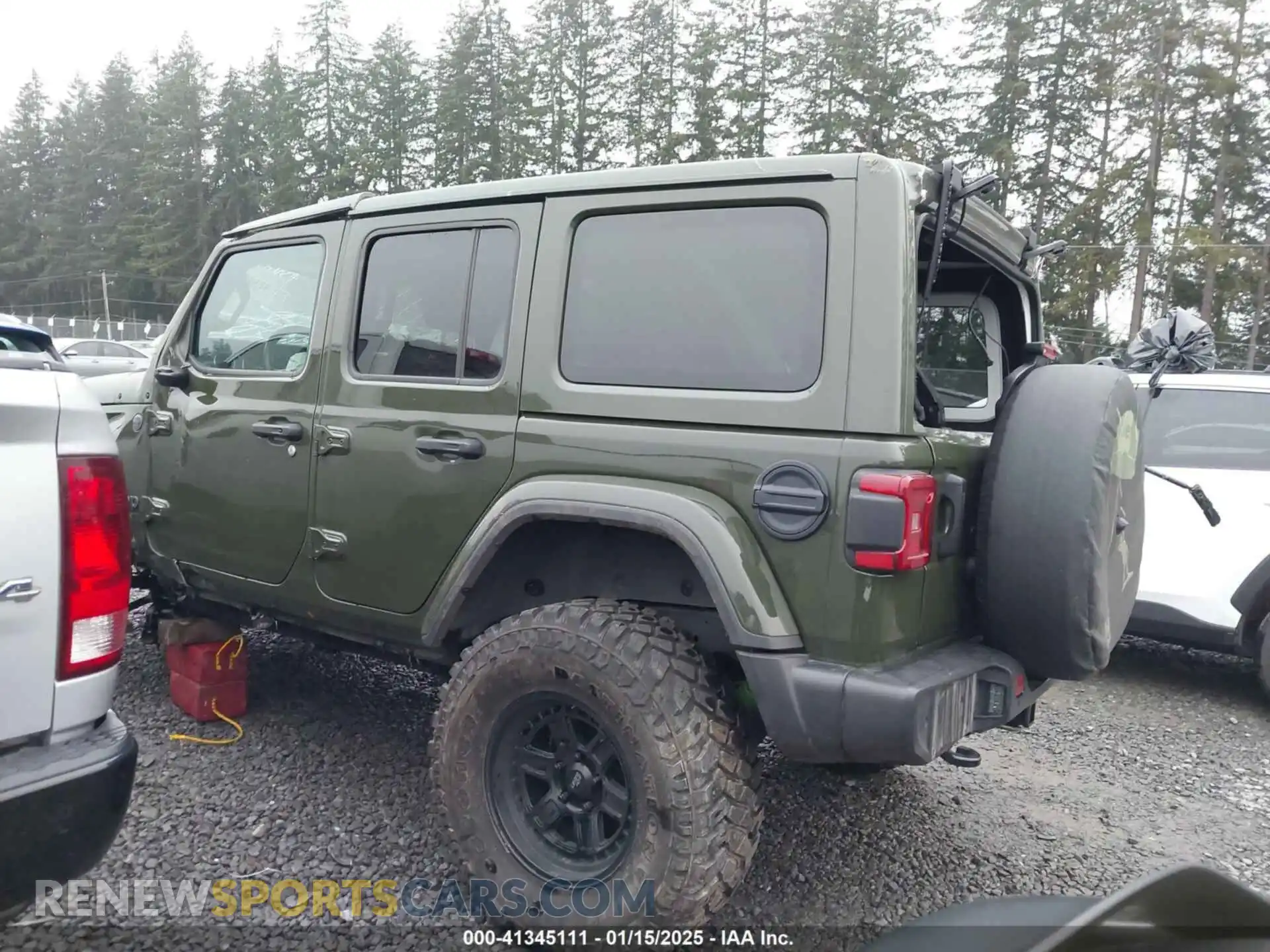 3 Photograph of a damaged car 1C4HJXEN1MW658166 JEEP WRANGLER 2021