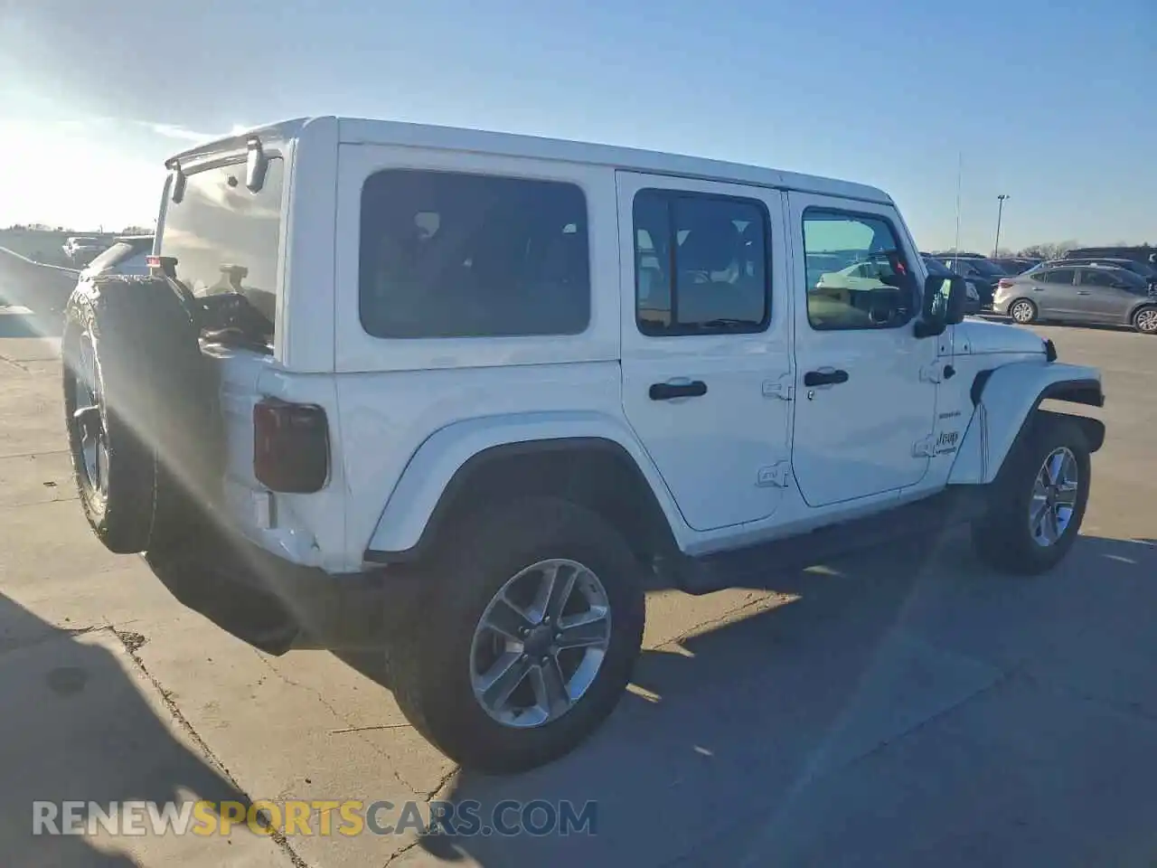 3 Photograph of a damaged car 1C4HJXEN3MW538711 JEEP WRANGLER 2021