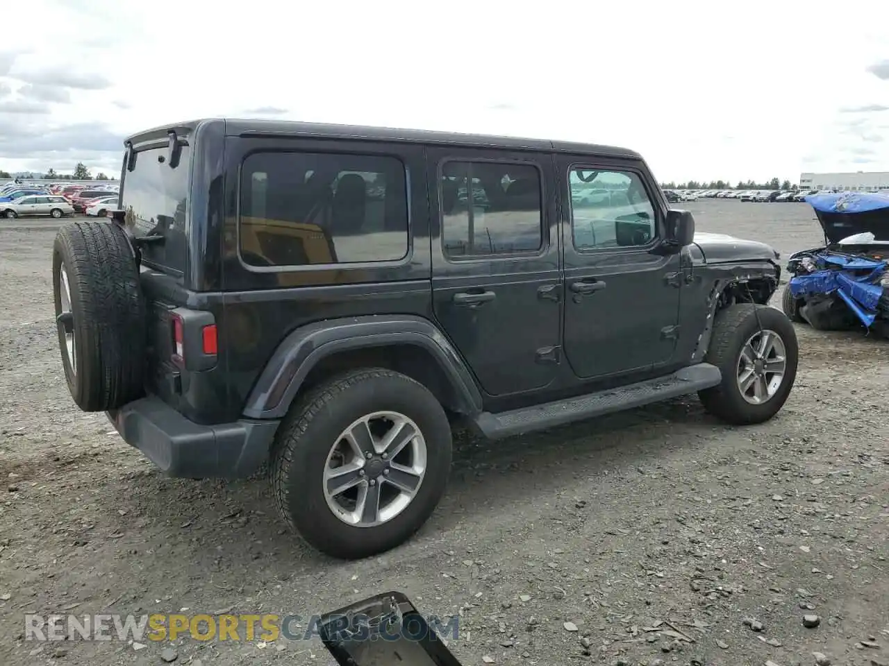 3 Photograph of a damaged car 1C4HJXEN3MW552091 JEEP WRANGLER 2021