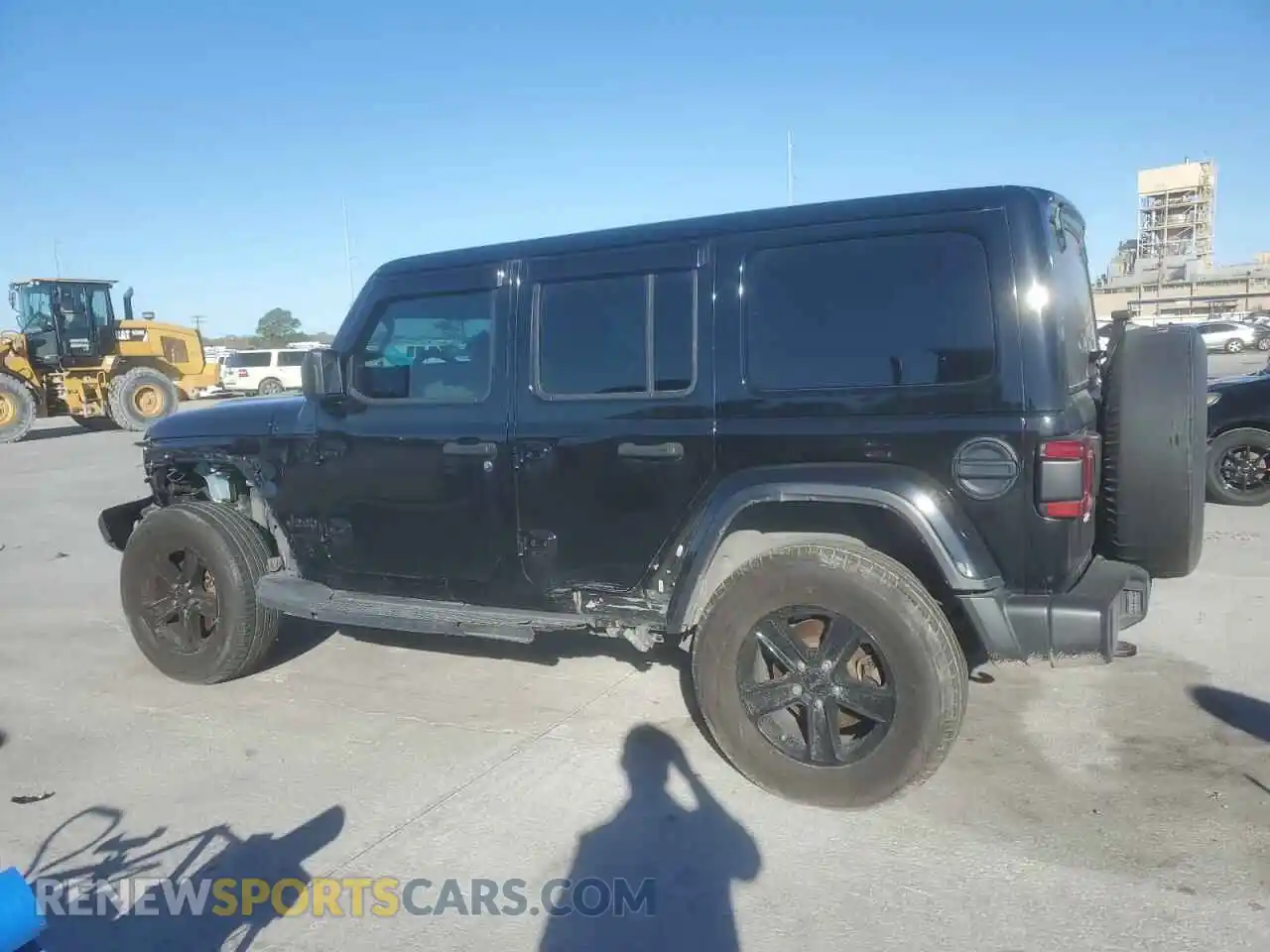 2 Photograph of a damaged car 1C4HJXEN3MW659058 JEEP WRANGLER 2021