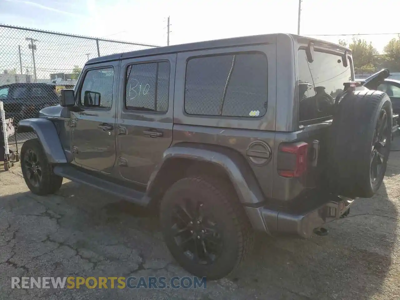 2 fotografías del automóvil dañado 1C4HJXEN4MW514708 JEEP WRANGLER 2021