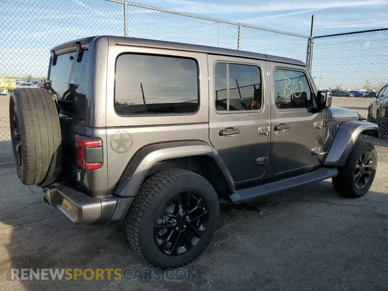 3 fotografías del automóvil dañado 1C4HJXEN4MW514708 JEEP WRANGLER 2021