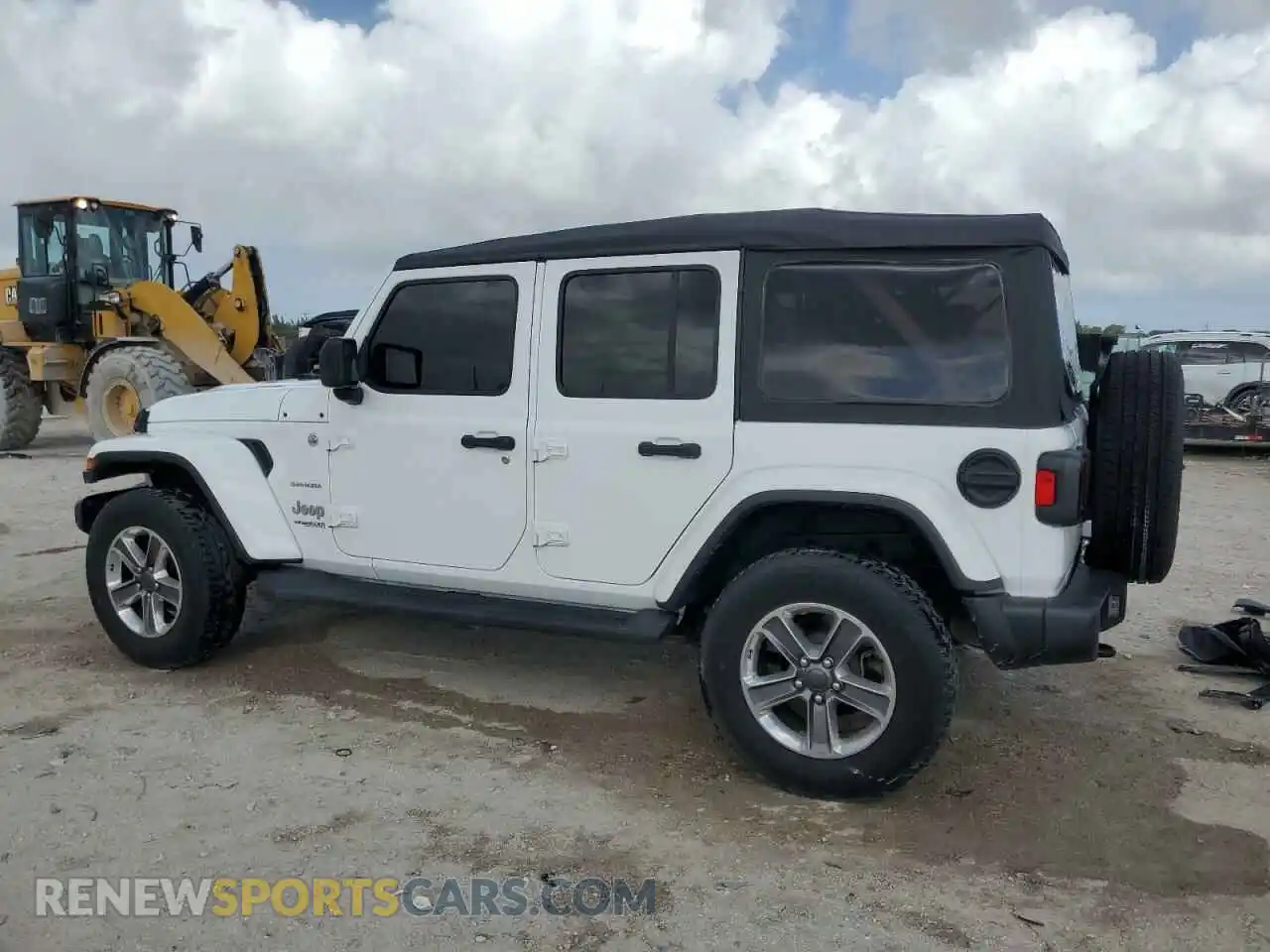 2 Photograph of a damaged car 1C4HJXEN5MW611478 JEEP WRANGLER 2021