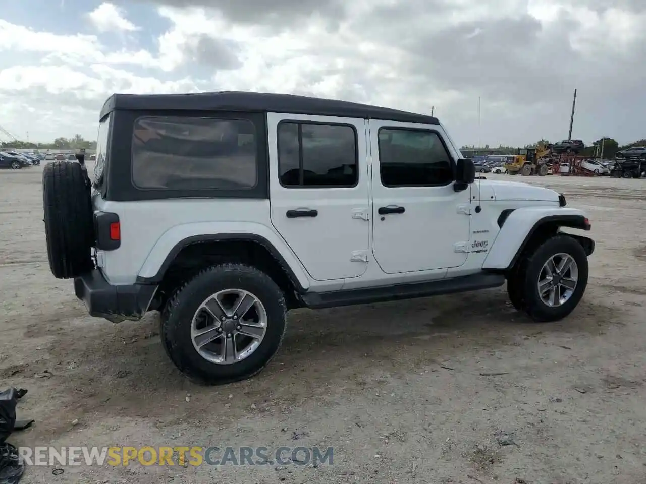 3 Photograph of a damaged car 1C4HJXEN5MW611478 JEEP WRANGLER 2021