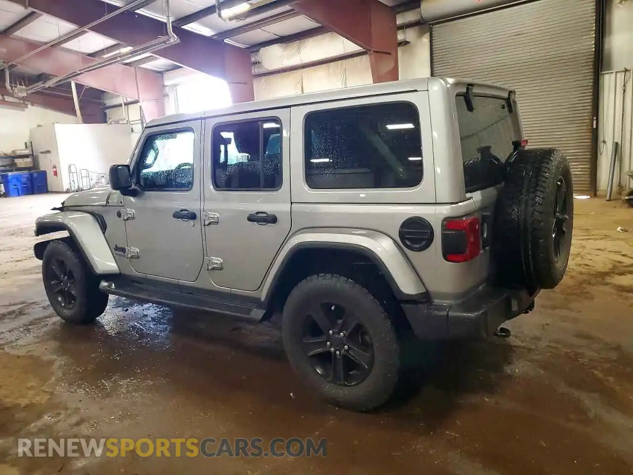 2 Photograph of a damaged car 1C4HJXEN5MW656372 JEEP WRANGLER 2021